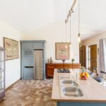 Bright kitchen with kitchen island